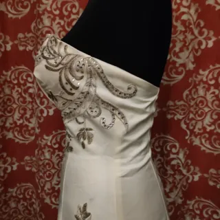 Vestido Novia Civil T36-38