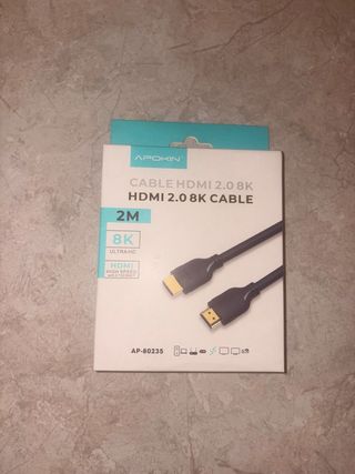 Cable HDMI 2.0 8K APOKIN 2M