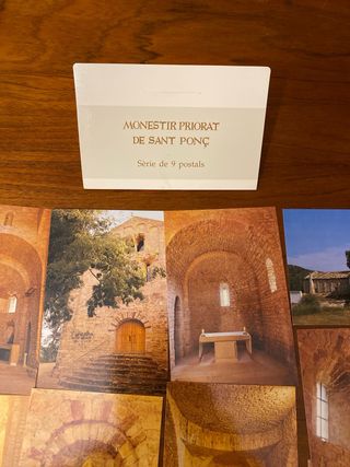 Lote de 9 postales antiguas