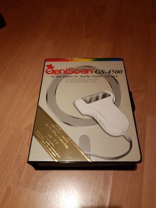 Escáner Geniscan GS-4500 de los 80