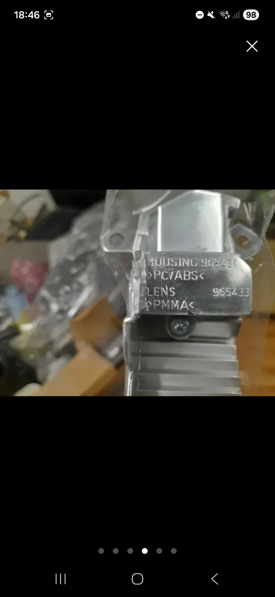 Luz diurna Porsche izquierda