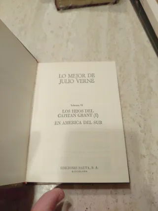 Lo mejor de Julio Verne 1971 Hijos Capitán Grant