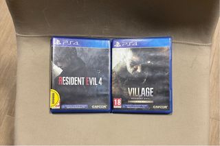 Resident Evil 4 y Village PS4 (Special Editions)
