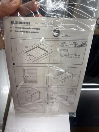 Encimera de cocina 3 placas con garantía