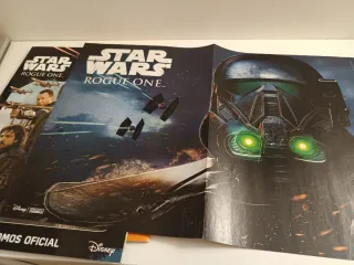 Revista y Álbum Cromos Star Wars Rogue One