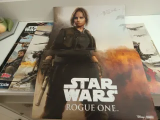 Revista y Álbum Cromos Star Wars Rogue One