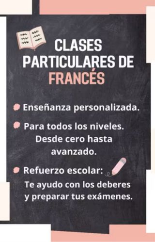 Clases particulares de francés