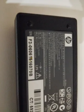 Cargador HP Cable Portátil