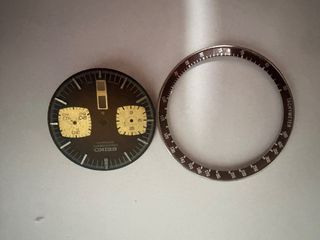 Esfera y bisel Seiko Bullhead