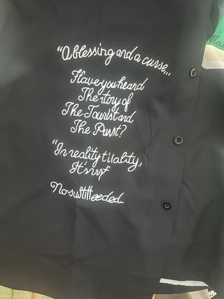 Camiseta Louis Vuitton Negra y Verde