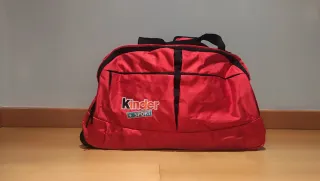 Bolsa de viaje Kinder+Sport roja