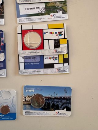 Moedas Euro Coincard Países Baixos