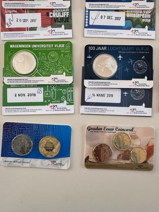 Moedas Euro Coincard Países Baixos