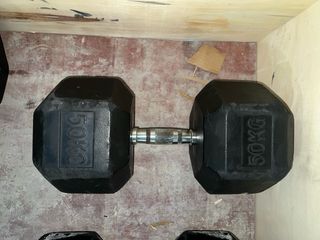 Par Mancuernas 50kg Hexagonales