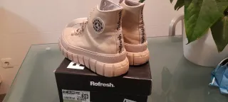 Botas Refresh Beige Talla 39