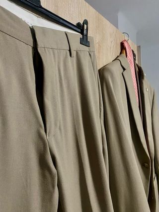 Traje Beige Completo