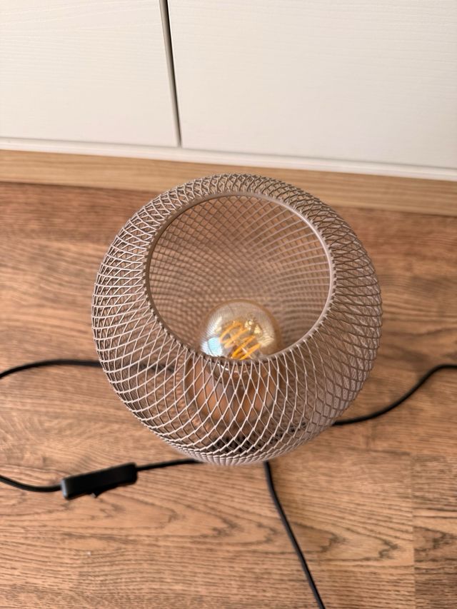 Lámpara Sobremesa GIADA Metal Madera