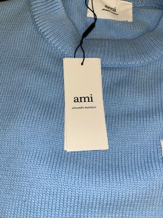 Malha Ami Paris Azul