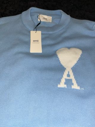 Malha Ami Paris Azul