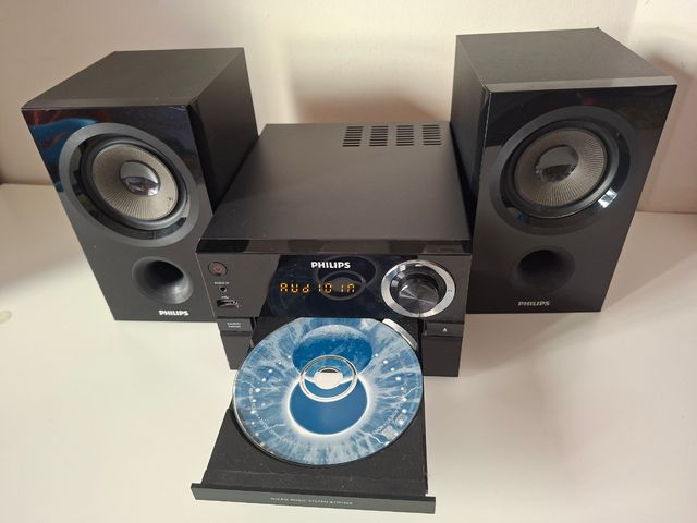 Mini impianto Philips nero