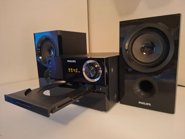 Mini impianto Philips nero