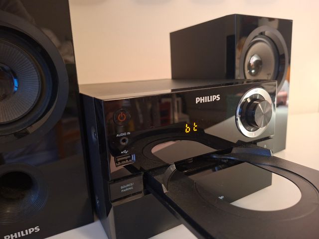 Mini impianto Philips nero