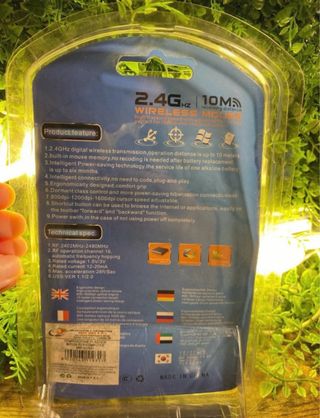 Mouse Wireless 2.4GHz 1600DPI