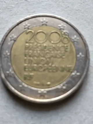 Moneta 2 Euro 2008 Francia