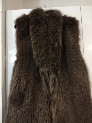 Cappotto Gilet in volpe