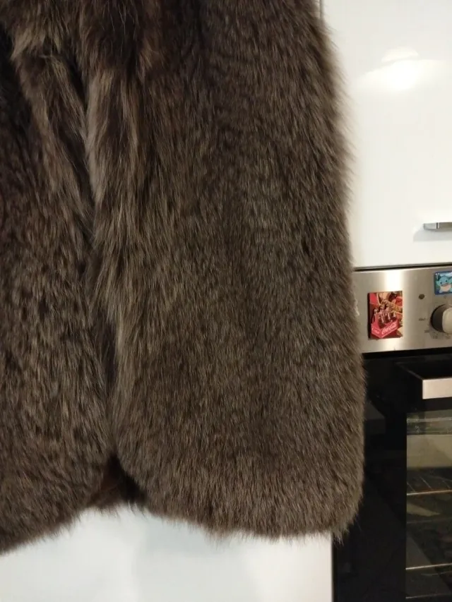 Cappotto Gilet in volpe