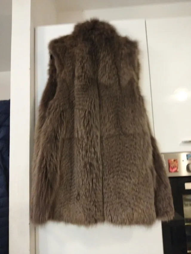 Cappotto Gilet in volpe