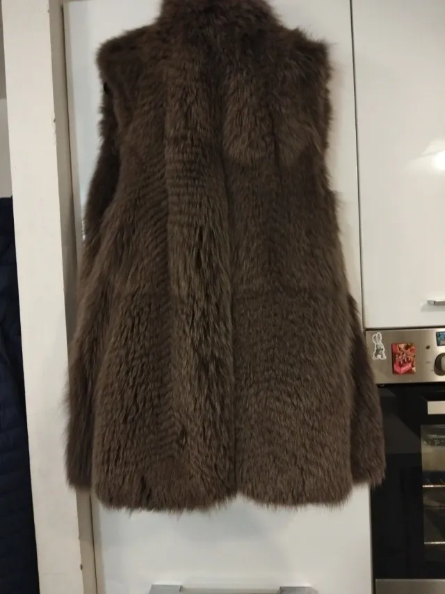 Cappotto Gilet in volpe