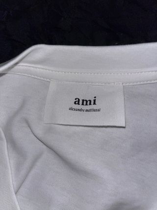 T-shirt Ami Paris branca com logo