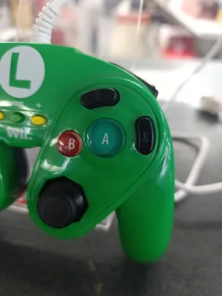 Mando Wii Luigi Verde