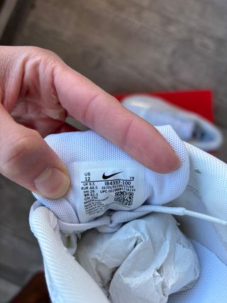 Zapatillas Nike Zoom Vomero 5 Blancas Talla 44.5