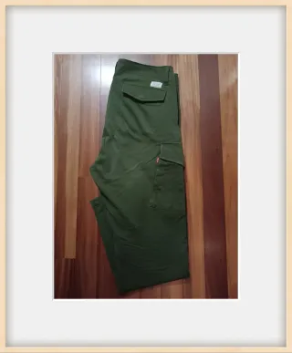 Pantalones Cargo Levi's Verde Militar Hombre