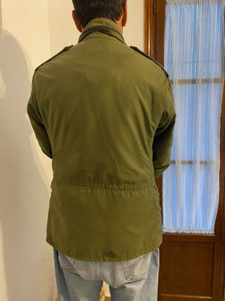 Chaqueta Militar Verde Oliva