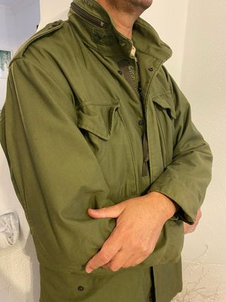 Chaqueta Militar Verde Oliva