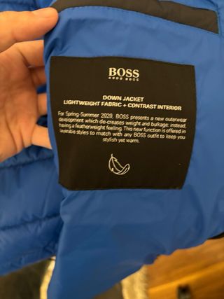 Chaqueta plumas Hugo Boss