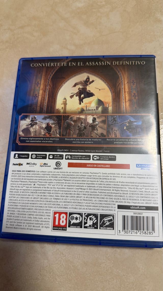 Assassins Creed Mirage PS5