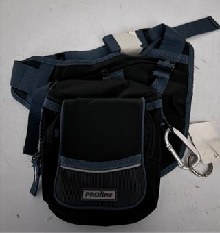 Riñonera Proline Negra y Azul