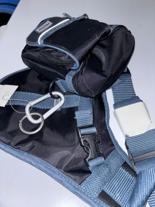 Riñonera Proline Negra y Azul