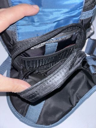 Riñonera Proline Negra y Azul