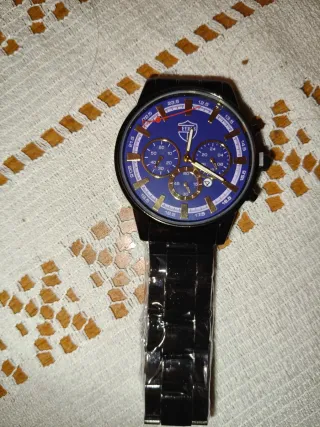 Reloj EYRS Hombre Negro y Azul