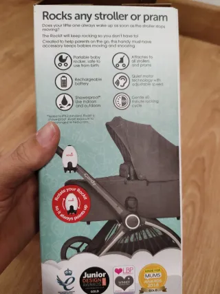 Rockit Babyrocker RECARGABLE para cochecito o cuna