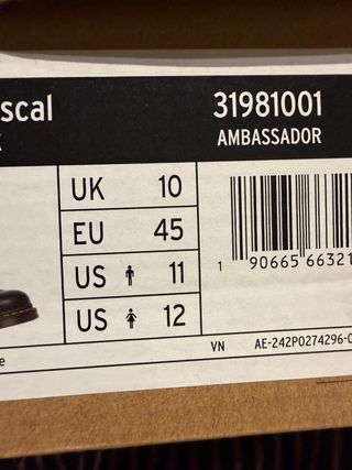 Botas Dr Martens Pascal 1460 Talla 45