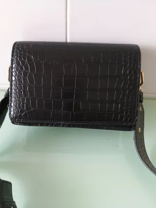 Bolso bandolera mujer negro