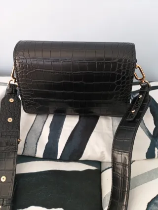 Bolso bandolera mujer negro