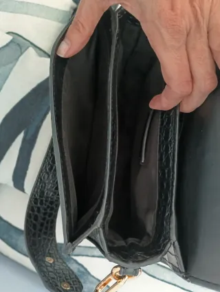 Bolso bandolera mujer negro