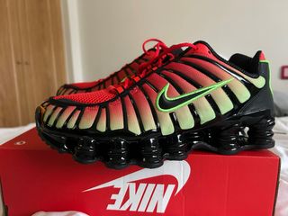 Nike Shox TL Rojo y Verde